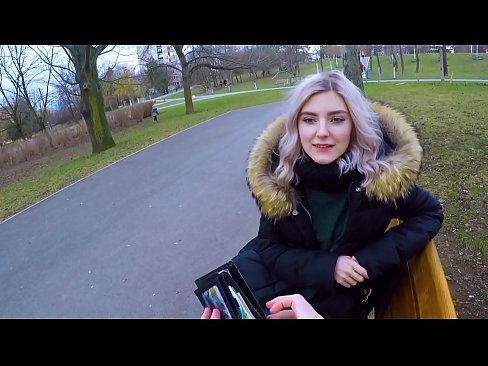 ❤️ Tibla kum sħun ta' barrani għall-flus - blowjob fil-park minn Eva Elfie Porn magħmul fid-dar fil-porn mt.robosexshop.ru ❌️❤